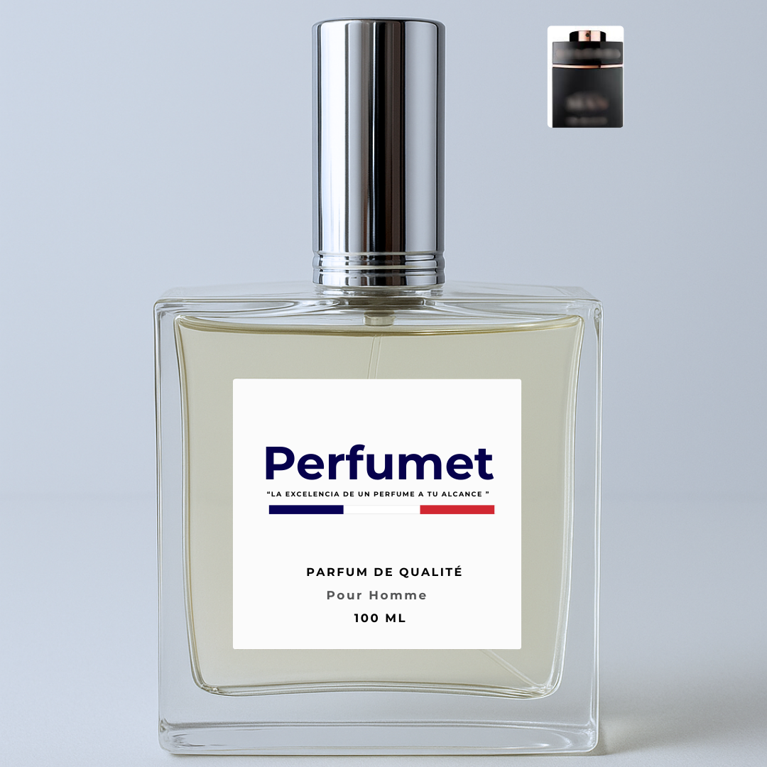 Fuego de obsidiana de Perfumet Inspirado en: Bvlgari El hombre de negro