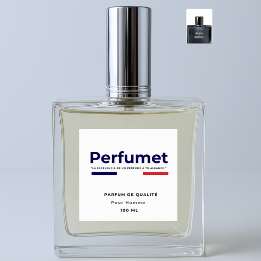 Azul Intenso de Perfumet Inspirado en: Bleu de Chanel