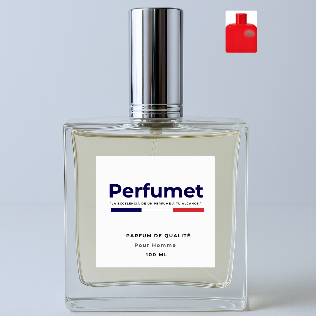 Energy Drive de Perfumet Inspirado en: Lacoste Red Homme