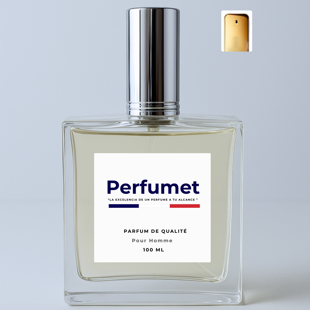 Golden Power de Perfumet Inspirado en: Paco Rabanne Un Millón